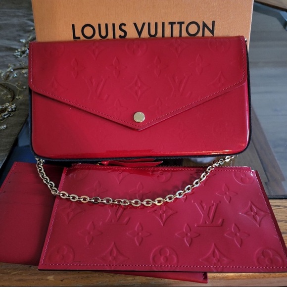 Louis Vuitton Handbags - COPY - Louis Vuitton Pochette Felice Chain Shoulder Bag